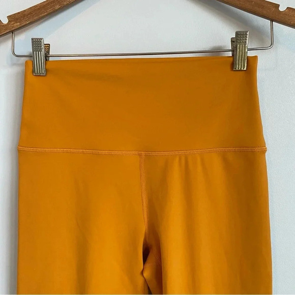 SET ACTIVE Luxeform High Rise Full Length Leggings in Orange - Picture 2 of 7